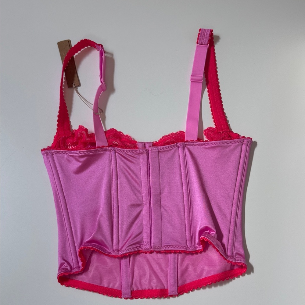 RARE Skims corset Valentine’s Day pink - Picture 3 of 4